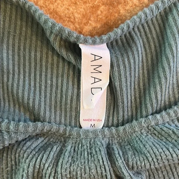 Blue Long Sleeve Anthropologie Top - Picture 2 of 6